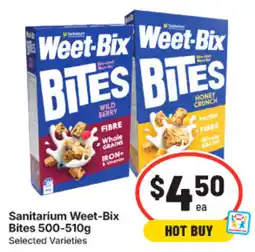 IGA Sanitarium Weet-Bix Bites offer