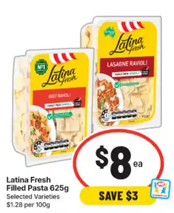 IGA Latina Fresh Filled Pasta offer