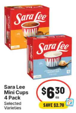 IGA Sara Lee Mini Cups offer