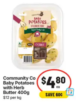 IGA Community Co Baby Potatoes with Herb Butter offer