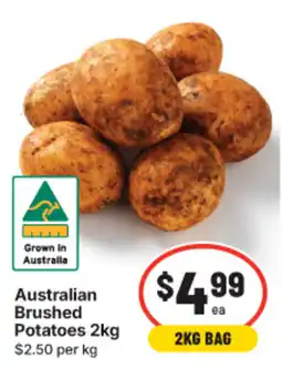 IGA Australian Brushed Potatoes offer