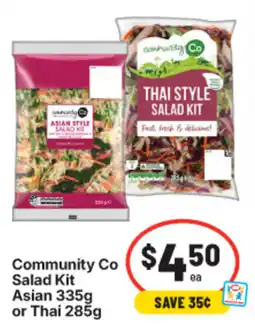 IGA Community Co Salad Kit offer