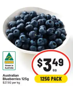 IGA Australian Blueberries offer