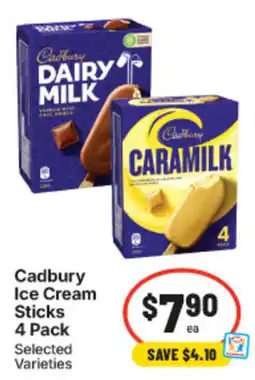 IGA Cadbury Ice Cream Sticks offer