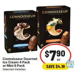 IGA Connoisseur Gourmet Ice Cream offer