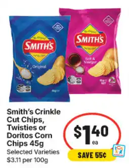IGA Smith's Crinkle Cut Chips offer