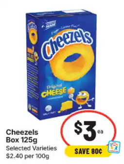IGA Cheezels Box offer