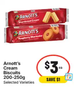 IGA Arnott's Cream Biscuits offer