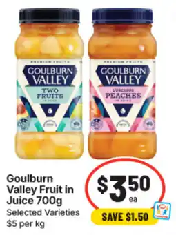 IGA Goulburn Valley Fruit in Juice offer