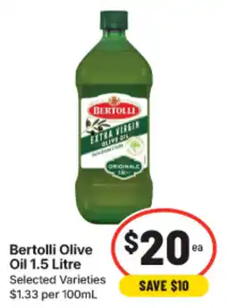 IGA Bertolli Olive Oil offer
