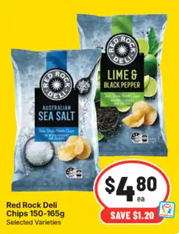 IGA Red Rock Deli Chips Selected Varieties offer