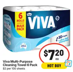 IGA Viva Multi-Purpose Cleaning Towel offer