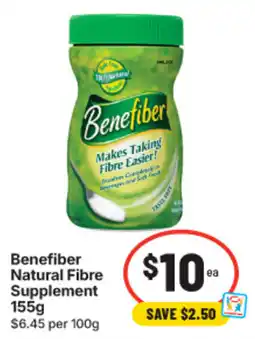 IGA Benefiber Natural Fibre Supplement offer