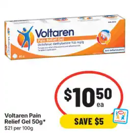 IGA Voltaren Pain Relief Gel offer