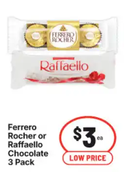 IGA Ferrero Rocher or Raffaello Chocolate offer