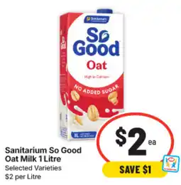 IGA Sanitarium So Good Oat Milk offer