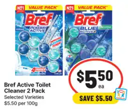 IGA Bref Active Toilet Cleaner offer