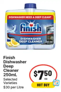 IGA Finish Dishwasher Deep Cleaner offer