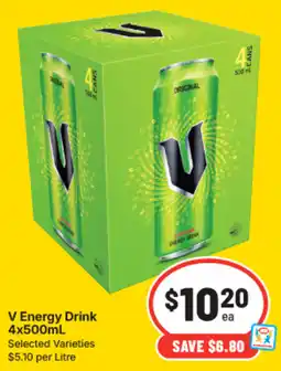 IGA V Energy Drink offer