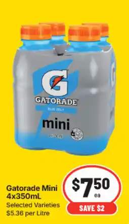 IGA Gatorade Mini offer