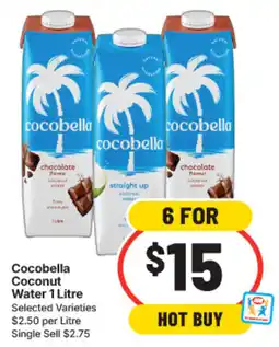 IGA Cocobella Coconut Water 1 Litre offer
