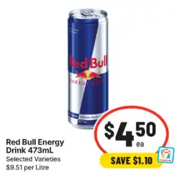 IGA Red Bull Energy Drink offer