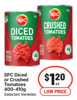 IGA SPC Diced or Crushed Tomatoes offer