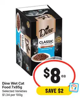 IGA Dine Wet Cat Food offer