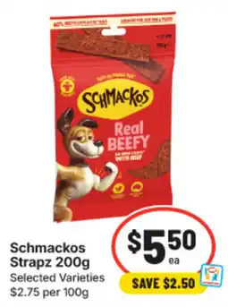 IGA Schmackos Strapz offer