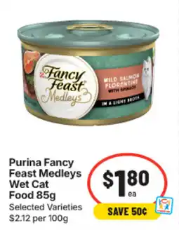 IGA Purina Fancy Feast Medleys Wet Cat Food offer