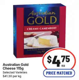 IGA Australian Gold Cheese offer