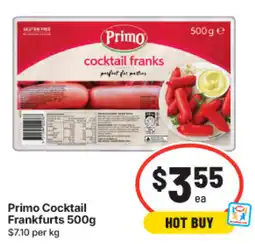 IGA Primo Cocktail Frankfurts offer