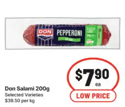 IGA Don Salami Pepperoni offer