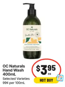 IGA OC Naturals Hand Wash offer
