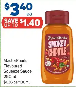 Foodland MasterFoods Flavoured Squeeze Sauce offer