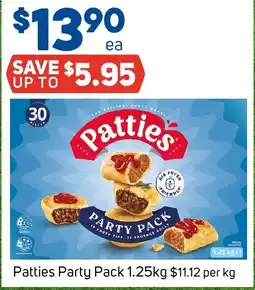Foodland Patties Party Pack offer