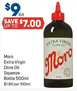 Foodland Moro Extra Virgin Olive Oil Squeeze Bottle offer