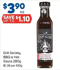 Foodland Grill Society BBQ or Hot Sauce offer