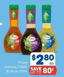 Foodland Praise Dressing offer