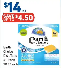 Foodland Earth Choice Dish Tabs offer