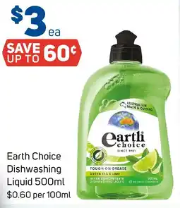 Foodland Earth Choice Dishwashing Liquid offer