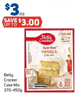 Foodland Betty Crocker Cake Mix offer