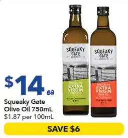 Ritchies Squeaky Gate Olive Oil offer
