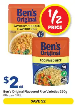 Ritchies Ben's Original Flavoured Rice Varieties offer