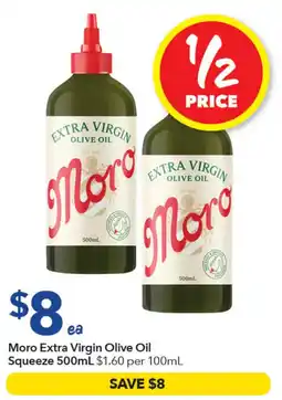 Ritchies Moro Extra Virgin Olive Oil offer