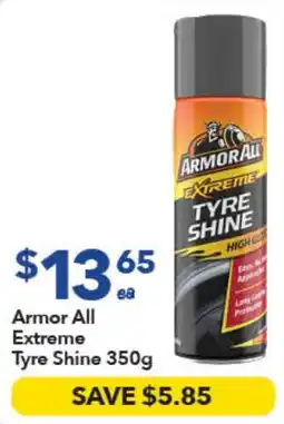 Ritchies Armor All Extreme Tyre Shine offer