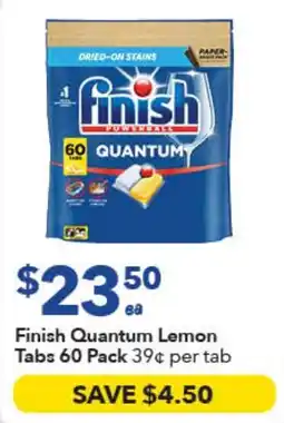 Ritchies Finish Quantum Lemon Tabs offer
