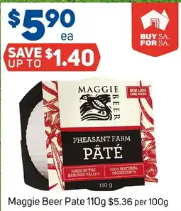 Foodland Maggie Beer Pate offer