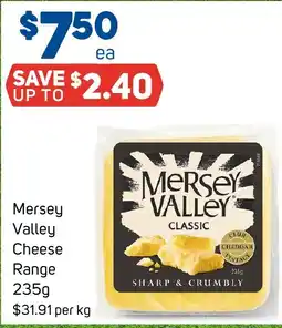 Foodland Mersey Valley Cheese offer