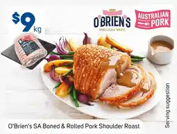 Foodland O'Brien's SA Boned & Rolled Pork Shoulder Roast offer